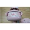 Image 5 : Lamplight farms pink wall mount oil lamp, needs chimney