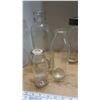 Image 2 : Glass milk bottles, Nabob jars, Mid West sealer, glass Peanut Butter jars