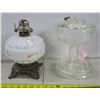 Image 1 : 2 Coal Oil Lamps - No Chimneys