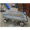Image 1 : Children's Wagon w/ Removable Sides - Wooden Body, Metal Under Carriage - Shipping Dim. 41x19x31H"