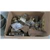 Image 3 : Lot of Antique Door Knobs, Hinges, Latches, Etc.