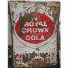 Image 1 : Metal Royal Crown Cola Sign
