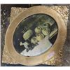 Image 1 : Gold Painted Antique picture frame 33"W x30"H