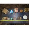 Image 2 : 11 Assorted metal tins (Includes Rawleighs Antiseptic Salve)