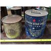 Image 2 : 2 North Star Oil LTD. Tins (1 = Imperial Gallon & 1 = 5lbs)