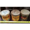 Image 2 : 3 Tins (Vogue cigarette Tobacco, Old Chum, & Black Cat)
