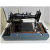 Image 1 : Antique cast iron Hamilton breach regal sewing machine with case