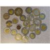 Image 2 : Assorted world coins + tokens