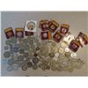 Image 3 : Assorted world coins + tokens