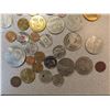 Image 2 : Assorted world coins + tokens