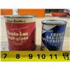 Image 5 : Vintage Whiz Tire Preservative Jar, Paint Can, Whiz Gasline Antifreeze
