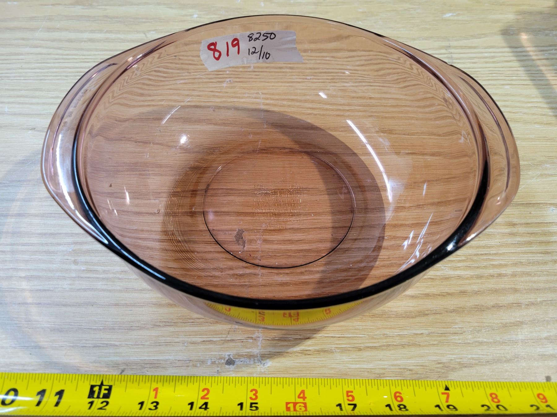 Vintage Pyrex Purple Broiler - Schmalz Auctions