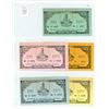 Image 1 : Lot of 5 1979 Kirkland Lake, Ontario 25 Cents Souvenir 60th Anniversary Scrip. Includes green, pink,