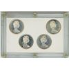 Image 2 : Set of 4 1965 Canadian Silver Dollars. Includes Pointed 5, Small Beads, Blunt 5, Small Beads; Pointe