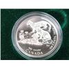 Image 3 : 1996 4-coin Little Wild Ones 50 Cents. Coins depict young moose, ducklings, cougars & bears. Sterlin