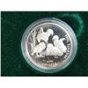 Image 5 : 1996 4-coin Little Wild Ones 50 Cents. Coins depict young moose, ducklings, cougars & bears. Sterlin