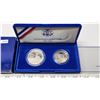 Image 2 : U.S. 1986S Liberty Silver Dollar & Liberty Half Dollar Set. 2-coin set includes 90% pure Silver Doll