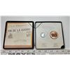 Image 1 : 1945 -2005 60th Anniversary of VE-Day Coin & Medal Set. Includes Sterling Silver VE-Day 5 Cents & la