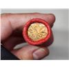 Image 2 : Roll of 50 1971 Canadian Small Cents. Housed in an original Brinks paper roll. BU Red.