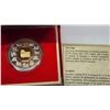 Image 2 : 2003 Lunar Year of the Sheep $15. Sterling Silver with 24-karat gold plating on the Cameo. Proof. Ho