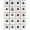 Image 1 : Lot of 20 Uncirculated Canadian Small Cents. Includes 1995, 1996, 1997, 1998, 1999, 2000, 2001, 2002