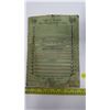 Image 1 : Vintage Collectible Fishing Net Twine Sizing Chart - Very Rare