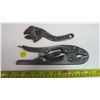 Image 1 : Vintage 1940's Gripso Vice Pliers and 1940's Gray Adjustable Wrench