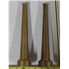 Image 1 : 2 Antique brass fire nozzels