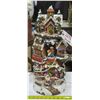 Image 1 : Light-up Tired Christmas Village - 18" Tall