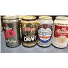 Image 2 : Set of 6 - Full, sealed beer cans - all different