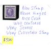 Image 1 : Canadian 4 cent stamp - new, never used