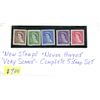 Image 1 : Canadian 5 stamp set - new, never used