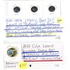 Image 1 : Set of 3, 2021 - Legacy Blue nose dime set & 2022 Colored loonie