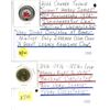 Image 1 : Set of 2, 1916-2016 Woman's right to vote Loonie & 2022 Summit Hockey series Toonie