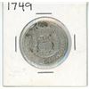 Image 2 : 1749 Mexican silver coin
