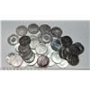 Image 2 : 10$ worth of Canadian 25 cent coins - yr 2000