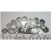 Image 1 : 10$ worth of Canadian 25 cent coins - 1999