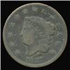 Image 1 : 1827 Large Cent Circulated (COI-4962)