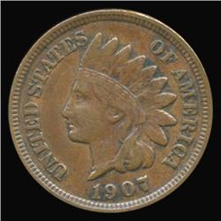1907 Indian Cent Better Grade (COI-4972)