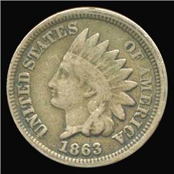 1863 Indian Cent Better Grade (COI-4975)