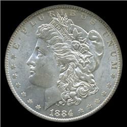1884O Morgan Dollar Choice BU Scarce Variety (COI-4990)