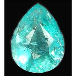  1.71ct Pear Cut Blue Green Natural Apatite (GEM-12013)