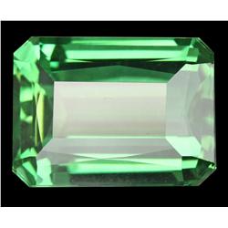 13.80ct Stunning Top Blue Green Emerald Cut Amethyst (GEM-14342)