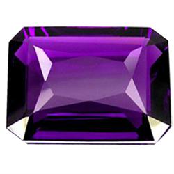 81.00ct  Gracefully Emerald Cut Violet Amethyst (GEM-15818)