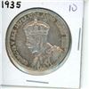 Image 1 : 1935 Canadian Silver Dollar