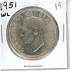 Image 1 : 1951 WL  Canadian Silver Dollar