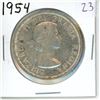 Image 1 : 1954 Canadian Silver Dollar