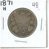 Image 1 : 1871H Canadian Fifty Cent Piece