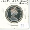 Image 1 : 1967 Proof Canadian Fifty Cent Piece