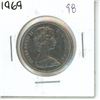 Image 1 : 1969 Canadian Fifty Cent Piece